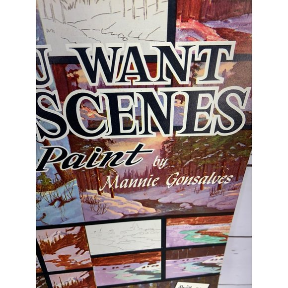 So You Want Snow Scenes To Paint By Mannie Gonsalves Published Walter Foster 126 - Picture 11 of 11
